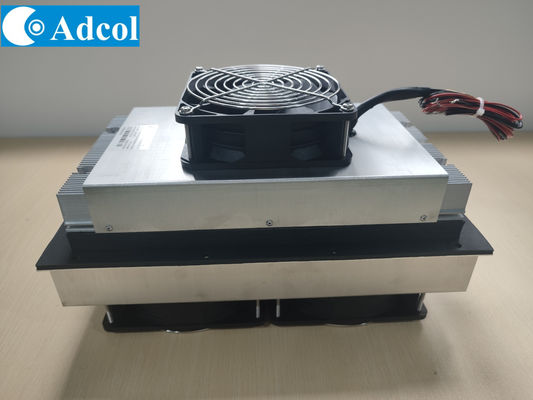 Assemblaggio di refrigeratore termoelettrico Peltier aria-aria da 250W per chioschi interni ed esterni, display e frigoriferi per alimenti di consumo